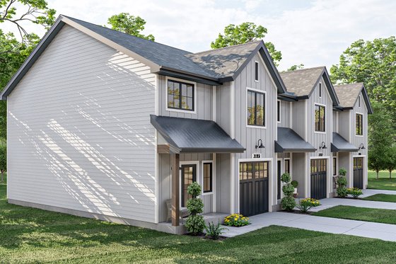 Exterior - Other Elevation for Farmhouse House Plan #455-306 - 3 bed, 2.5 bath