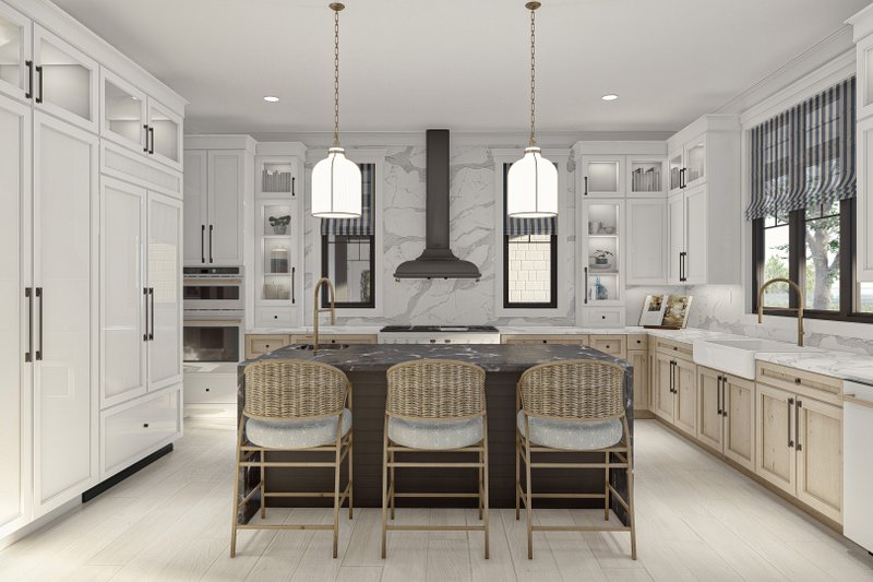 House Plan Design - Interior - Other 7 for Farmhouse House Plan #455-710 - 4 bed, 4 bath