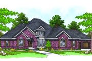 European Style House Plan - 3 Beds 2.5 Baths 3608 Sq/Ft Plan #70-531 