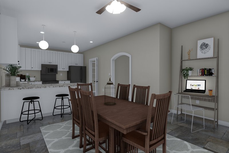 House Plan Design - Interior - Dining Room 1 for Traditional House Plan #1060-105 - 4 bed, 2.5 bath