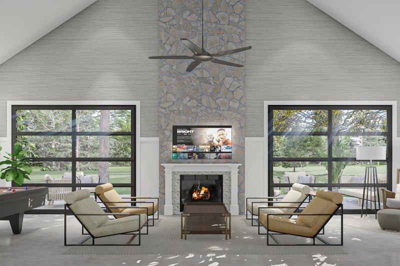 Architectural House Design - Interior - Other for Barndominium House Plan #455-315 - 3 bed, 2.5 bath