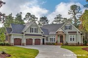 Country Style House Plan - 3 Beds 3.5 Baths 3322 Sq/Ft Plan #929-1006 