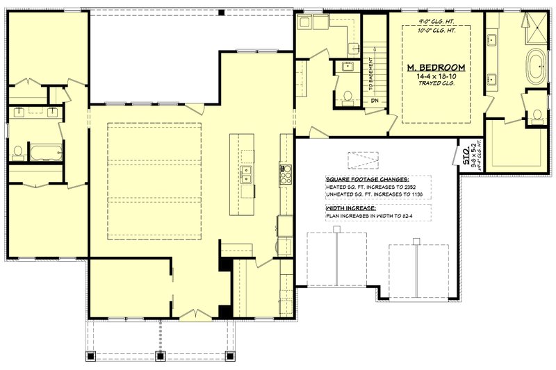 House Blueprint - Floor Plan - Other Floor for Farmhouse House Plan #430-368 - 3 bed, 2.5 bath