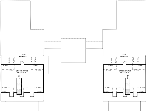 Farmhouse Floor Plan - Other Floor Plan #17-2208