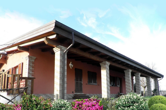 Exterior - Other Elevation 4 for Contemporary House Plan #542-12 - 3 bed, 2 bath