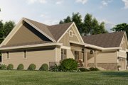 Ranch Style House Plan - 3 Beds 2 Baths 1664 Sq/Ft Plan #51-1210 