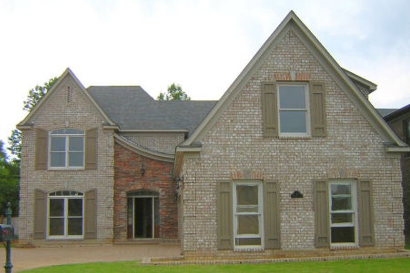 Exterior - Front Elevation 2 for European House Plan #81-13749 - 4 bed, 3.5 bath