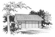 Traditional Style House Plan - 0 Beds 0 Baths 840 Sq/Ft Plan #22-414 