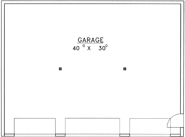 Traditional Floor Plan - Main Floor Plan #117-480