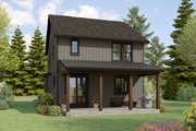 Farmhouse Style House Plan - 3 Beds 2.5 Baths 1658 Sq/Ft Plan #48-1166 