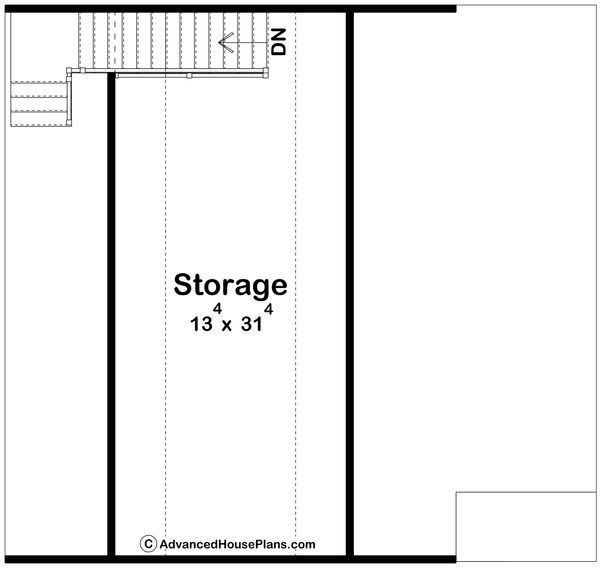 Dream House Plan - Modern Floor Plan - Upper Floor Plan #455-463