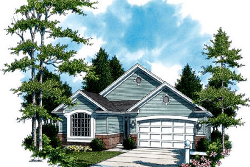 Home Plan - Traditional Exterior - Front Elevation Plan #48-285