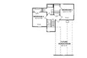 European Style House Plan - 4 Beds 3 Baths 2587 Sq/Ft Plan #20-321 