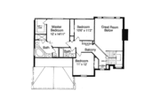 European Style House Plan - 3 Beds 2.5 Baths 1897 Sq/Ft Plan #46-167 