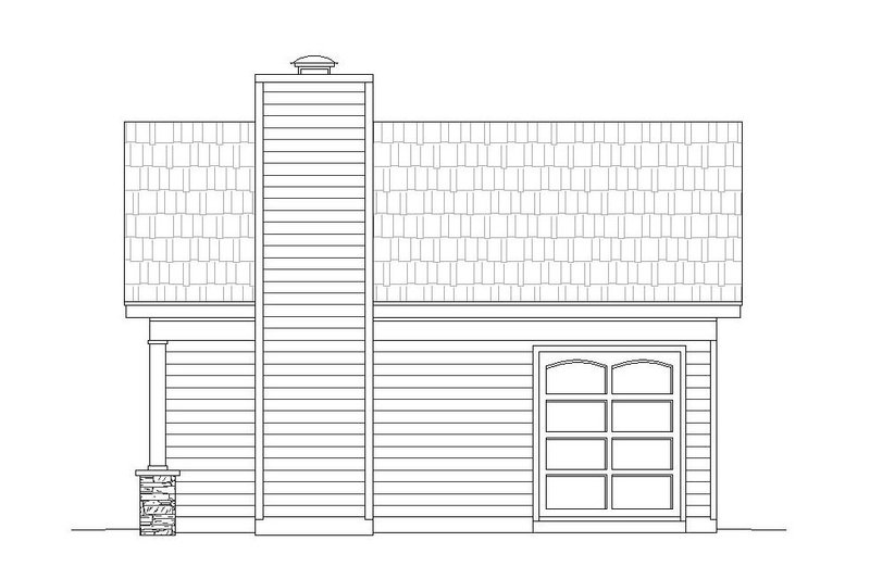 Dream House Plan - Exterior - Other Elevation 1 for Country House Plan #932-236, 0.5 bath