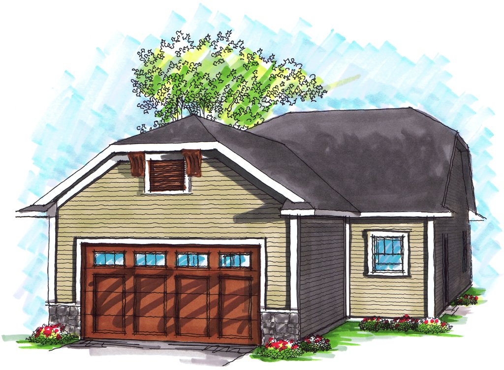 Ranch Style House Plan - 3 Beds 2 Baths 1509 Sq/Ft Plan #70-1024