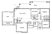 Traditional Style House Plan - 3 Beds 3.5 Baths 2591 Sq/Ft Plan #5-304 