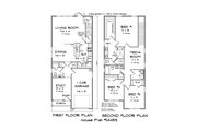 Farmhouse Style House Plan - 3 Beds 2.5 Baths 1851 Sq/Ft Plan #513-2258 