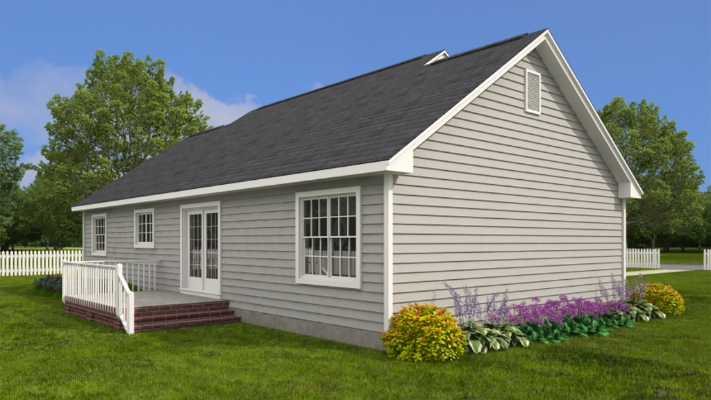 Ranch Style House Plan - 3 Beds 2 Baths 1400 Sq/Ft Plan #1082-10 ...