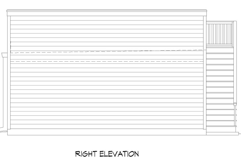 Dream House Plan - Exterior - Other Elevation 1 for Modern House Plan #932-876, 0 bath