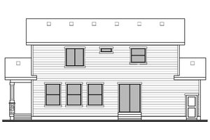 Exterior - Rear Elevation for Farmhouse House Plan #1073-28 - 3 bed, 2.5 bath