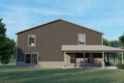 Barndominium Style House Plan - 5 Beds 3.5 Baths 3484 Sq/Ft Plan #1064-163 