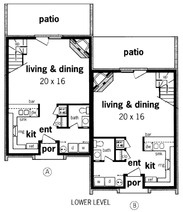 House Plan Design - Traditional Floor Plan - Main Floor Plan #45-293
