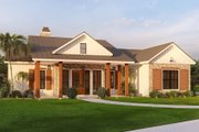 Ranch Style House Plan - 3 Beds 2 Baths 2121 Sq/Ft Plan #54-564 