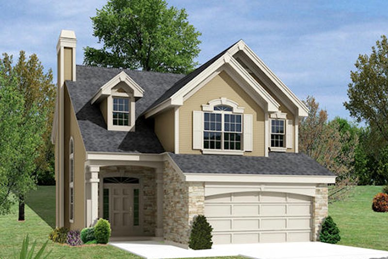 House Design - Traditional Exterior - Front Elevation Plan #57-332