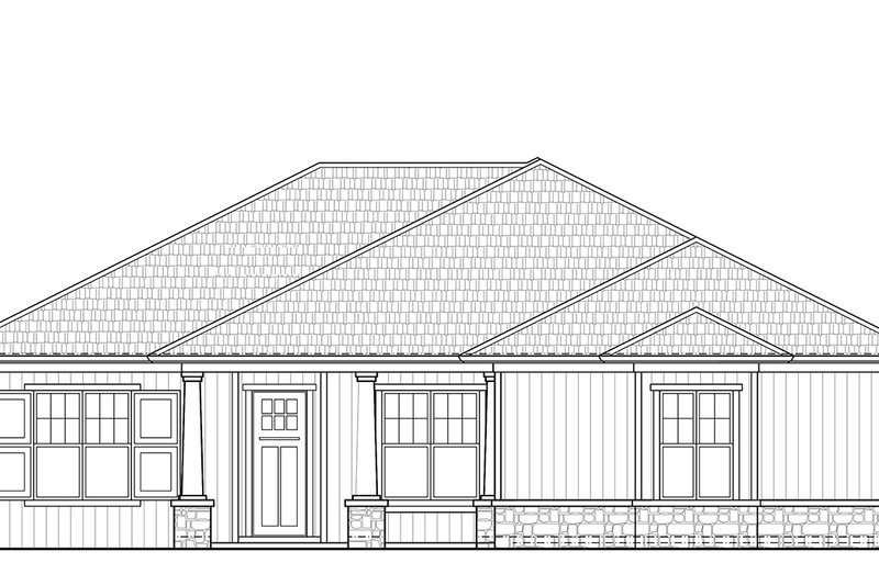 Home Plan - Exterior - Front Elevation 3 for Craftsman House Plan #938-97 - 3 bed, 3 bath
