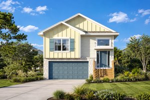 Home Plan - Exterior - Front Elevation for Traditional House Plan #20-2640 - 3 bed, 2 bath