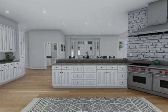 Interior - Kitchen 1 for Craftsman House Plan #1060-53 - 3 bed, 2.5 bath