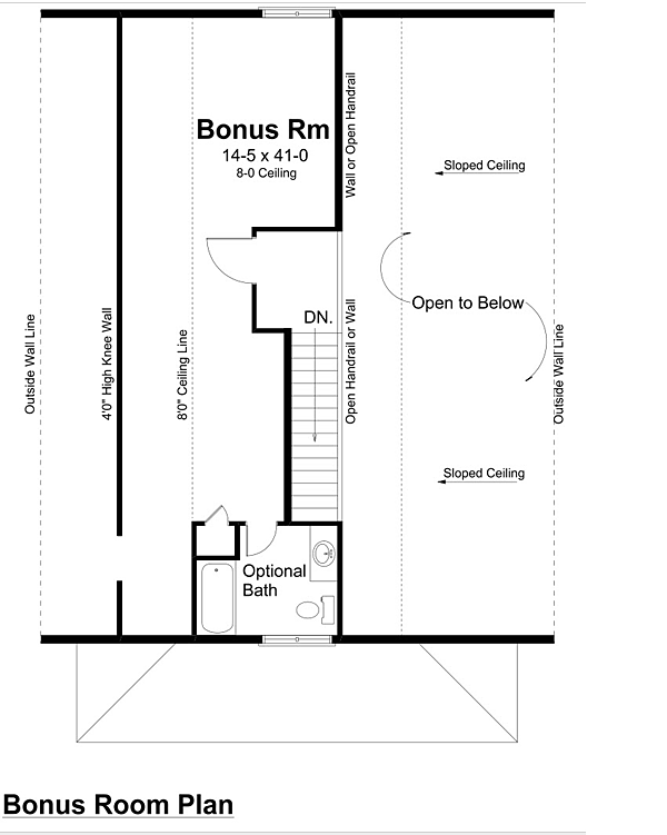 Farmhouse Floor Plan - Other Floor Plan #312-715