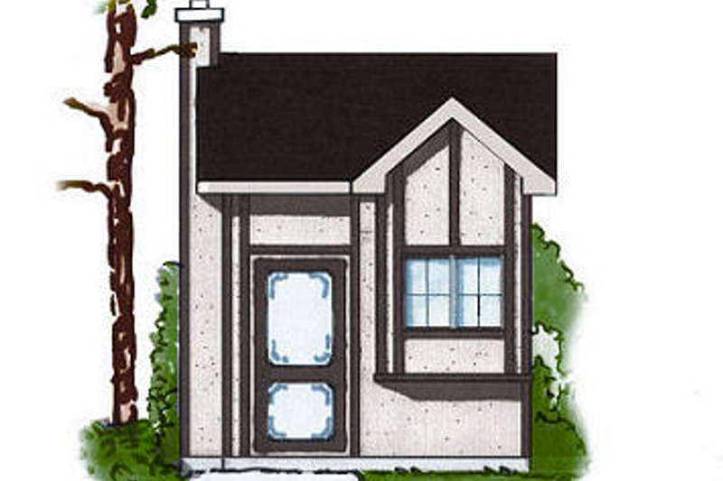 House Plan Design - European Exterior - Front Elevation Plan #23-875