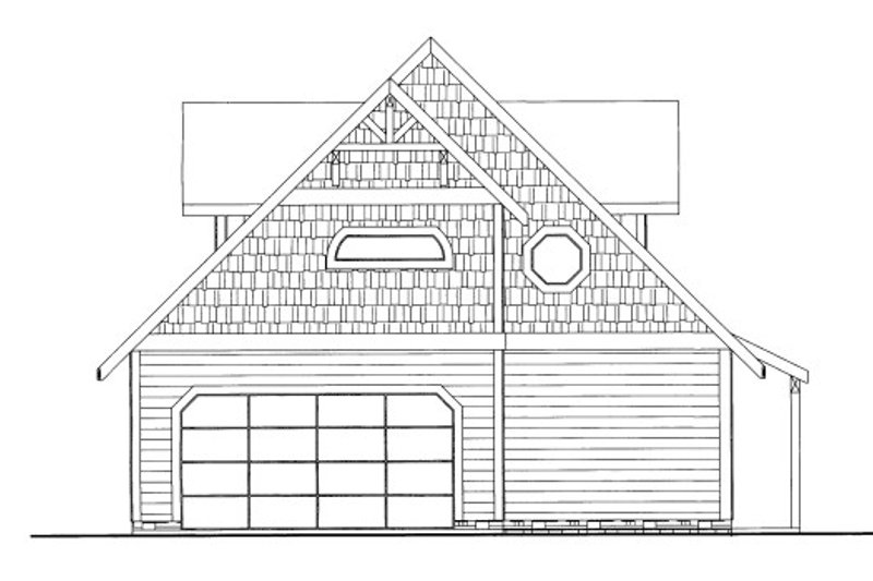 Bungalow Style House Plan - 3 Beds 3 Baths 2910 Sq/Ft Plan #117-639 ...