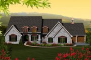 European Style House Plan - 4 Beds 3.5 Baths 4565 Sq/Ft Plan #70-1151 