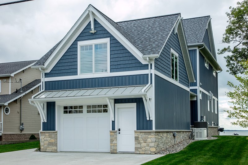 House Design - Exterior - Other Elevation 1 for Cottage House Plan #928-400 - 4 bed, 4 bath