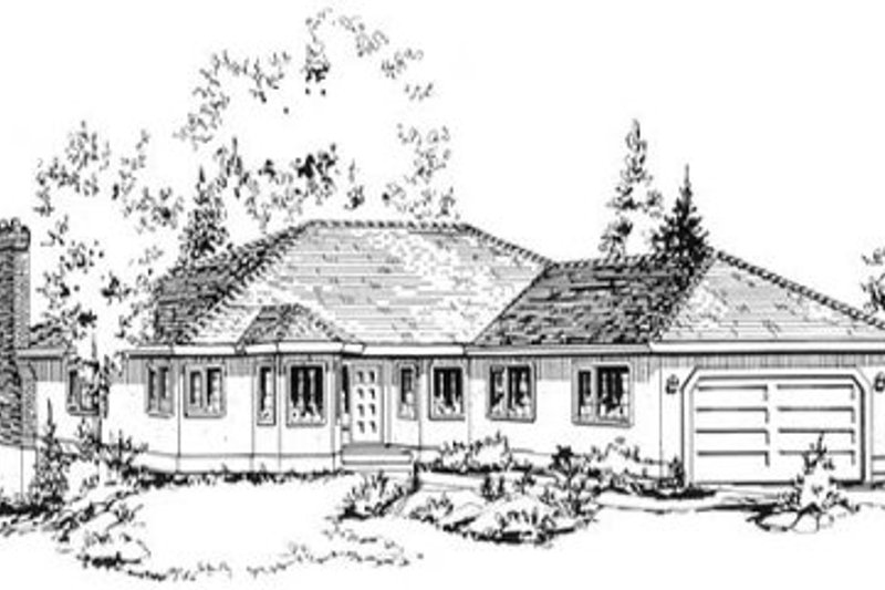 House Design - Traditional Exterior - Front Elevation Plan #18-9020