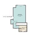 European Style House Plan - 4 Beds 3 Baths 2503 Sq/Ft Plan #17-3415 