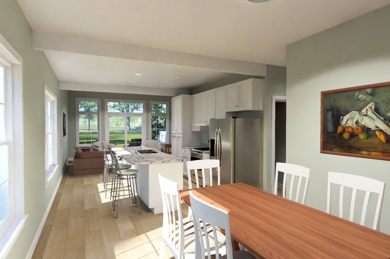 Home Plan - Interior - Kitchen 3 for Traditional House Plan #513-2442 - 3 bed, 3 bath