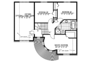 European Style House Plan - 3 Beds 1.5 Baths 1516 Sq/Ft Plan #138-302 
