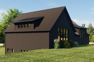 Exterior - Other Elevation for Country House Plan #1064-266, 1 bath