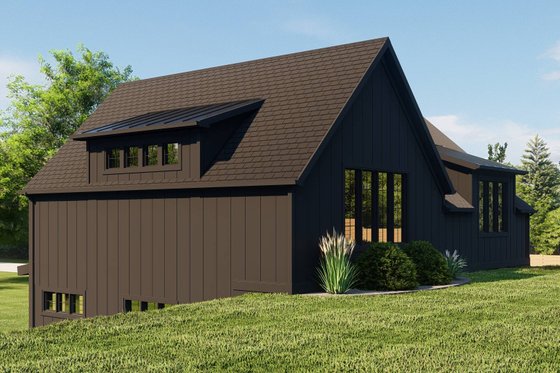 Exterior - Other Elevation for Country House Plan #1064-266, 1 bath