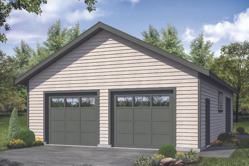 Dream House Plan - Traditional Exterior - Front Elevation Plan #124-1175