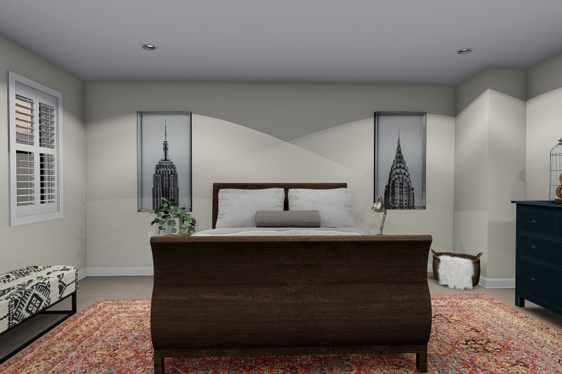 Architectural House Design - Interior - Master Bedroom 2 for Traditional House Plan #1060-63 - 3 bed, 2.5 bath