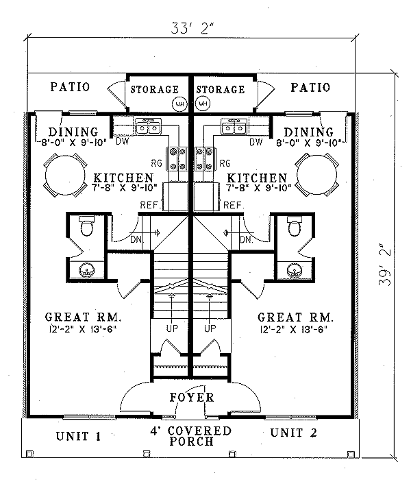 Dream House Plan - Southern Floor Plan - Main Floor Plan #17-2041