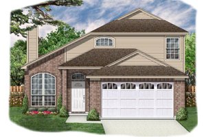 Traditional Exterior - Front Elevation Plan #84-350