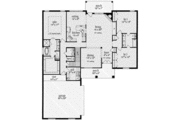 Southern Style House Plan - 3 Beds 2.5 Baths 2115 Sq/Ft Plan #36-436 