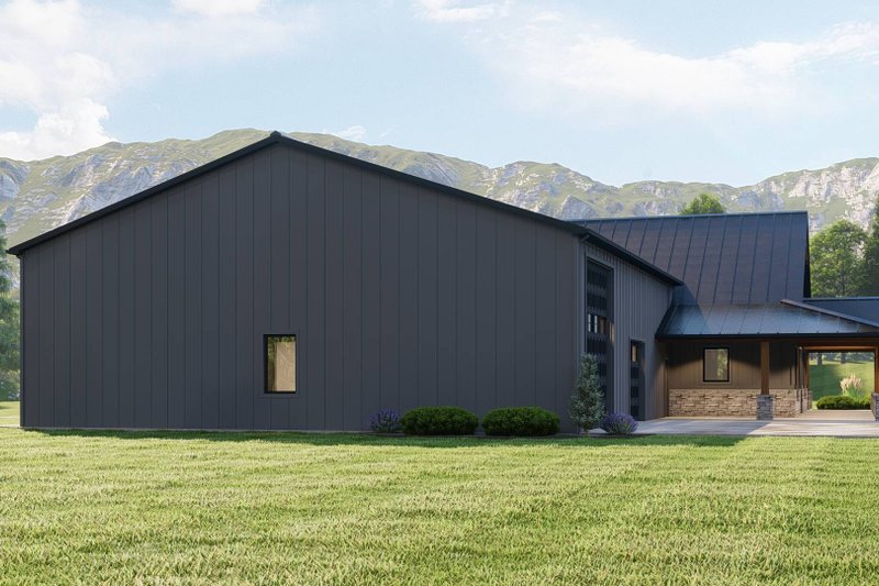 House Blueprint - Exterior - Other Elevation 3 for Country House Plan #1064-279 - 3 bed, 2.5 bath
