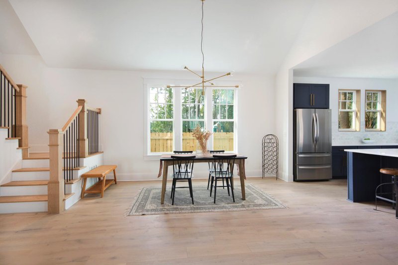 Architectural House Design - Interior - Dining Room for Traditional House Plan #461-82 - 4 bed, 3 bath